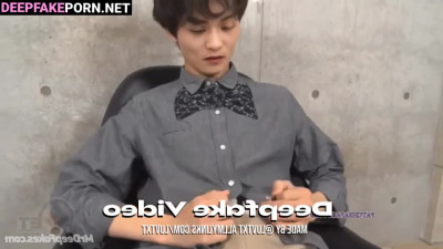 Hot Mark from NCT jerking off all day // 마크 딥 페이크 비디오