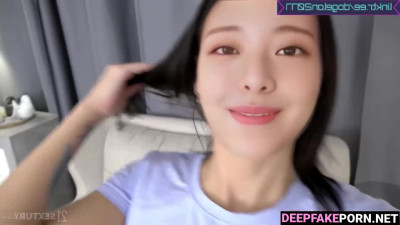 Sexy tattooed babe Yuna hot fast fuck / 유나 있지 (adult tape)