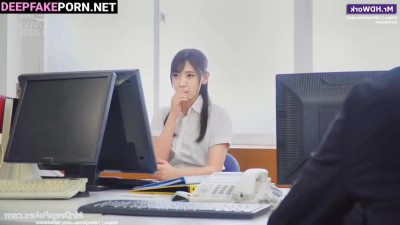 Sexy office lady Yoona fucked after business lunch, ai / 少女時代 本物の偽物