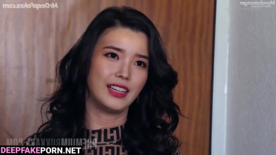 IU deepfake video - girl swallowed a lot of cum / 아이유 섹스 테이프