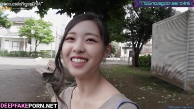Two boys fucked hot Yuna by dildo, fakeapp // 유나 있지