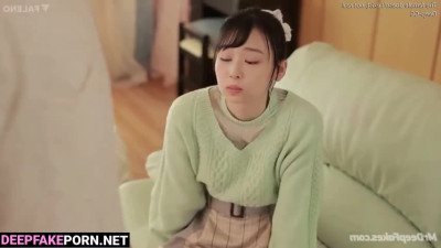 Minju got magic orgasm from her boy - fake / アイズワン 有名人のセックス