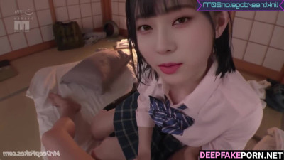 Winter from Aespa too shy to making blowjob - 윈터 섹스 테이프